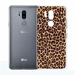 Ximalaya LG G7 Thinq Case Transparent Drop-proof Shock Absorber Phone Case LG G7 Thinq Phone Case Leopard Print