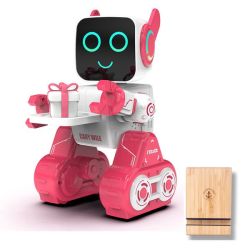 Remote Control Robot By Jjrc & Bamboo Dock Stand For Ipad iphone tablet phone