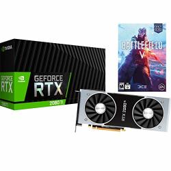 Nvidia Geforce Rtx 2080 TI Founders Edition 11GB GDDR6 PCI Express 3.0 Graphics Card With Free Battlefield V Combo
