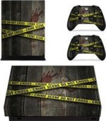 Skin-nit Decal Skin For Xbox One X: Crime Scene