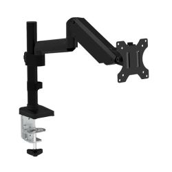 35 Monitor Arm Mount Desktop Rotation Tilt Height Adjustable Black