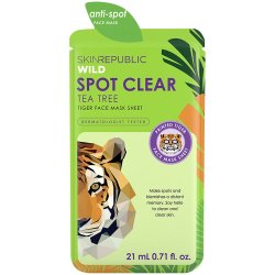 Spot Clear Tiger Face Mask