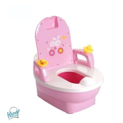 Colorful Children's Potty Trainer Pink green
