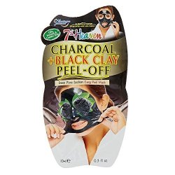 Claire's Girl's 7TH Heaven Charcoal & Black Clay Deep Pore Peel-off Face Mask