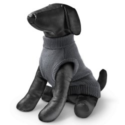 Rogz Wolfskin Dog Jersey - Dark Grey - 20CM