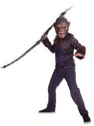 War For The Planet Of The Apes Child's Caesar Costume Shirt & Mask Set Large