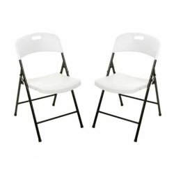 Gx Heavy Duty Foldable Chairs - Set Of 2