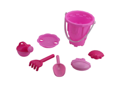 Jeronimo Beach Bucket Set - Pink