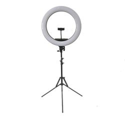 Professional 18 Inch LED Dimmable Ring Light With Stand