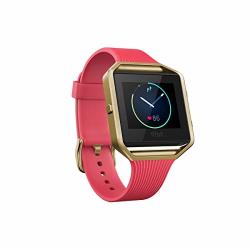 Fitbit Blaze Special Edition Gold Pink Large 6.7 - 8.1 Inch Us Version Renewed