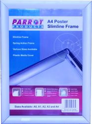 Parrot Poster Frame Econo - Aluminium With Mitred Corners - A2
