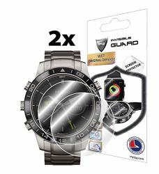Ipg For Garmin Marq Aviator Watch Screen Protector 2 Units Invisible Ultra HD Clear Film Anti Scratch Skin Guard - Smooth self-healing bubble -free