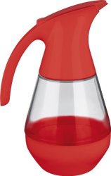 Trudeau Microwave Safe Red Syrup Dispenser