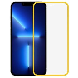 Luminous Border Glow In The Dark Screen Protector - Iphone 14 Plus - Yellow