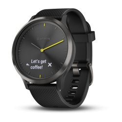 Garmin 010-01850-01 Vivomove HR Sport Smart Watch in Black