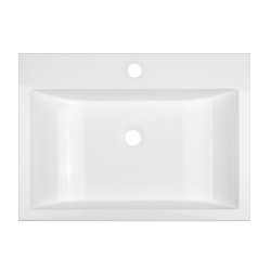 Laveo - Albano Granite Bathroom Basin - White