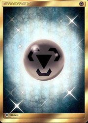 The Pok Mon Company Metal Energy - 163 149 - Secret Rare - Pokemon Sun & Moon