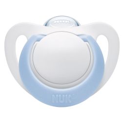 Silicone Genius Soother Blue 0-6 Months