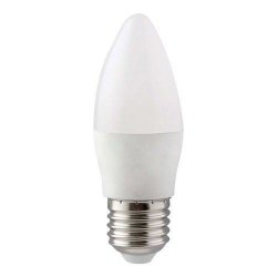 Eurolux E27 LED Candle Lightbulb - 7W Cool White