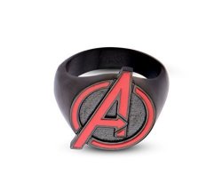 Marvel Avengers Age Of Ultron Avengers Logo Stainless Steel Ring Size 12
