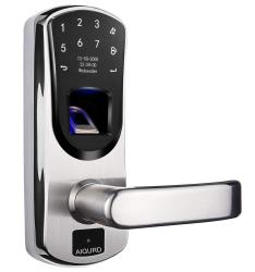 Deals On Aigurd Fingerprint Front Door Lock Keyless Entry Smart