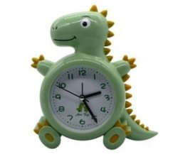 Kids Exquisite Dinosaur Quartz Analog Alarm Green