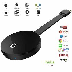 H&xy X5L Wireless Display Adapter 5G 2.4G Wifi Dongle HDMI Display Adapter 1080P HD Support Chromecast chromecast Tv dlna airplay miracast For Macbook android iphone X S MAX 8 7 SE