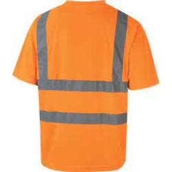 Hi-vis Orange Breathable T-Shirt EN20471 4XL - HAL9624733M