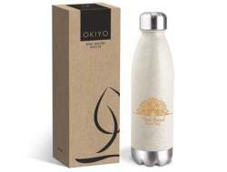 Okiyo Kimi Wheat Straw Water Bottle - 680ML - Natural