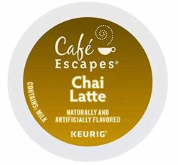 Green Mountain Caf Escapes Chai Latte K-cup 2PK 24 Ct