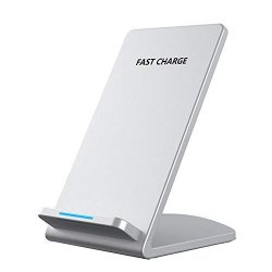 Mrrong Wireless Charger Qc 3.0 Qi Wireless Charger Wireless Charger For Iphone 8 Iphone X Samsung Galaxy S9 Fast Wireless Charger 10W White