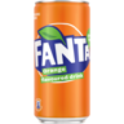 Sparkling Orange Flavoured Soft Drink Can 300ML
