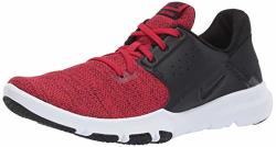 Nike Men's Flex Control TR3 Sneaker Gym Red black 7 Regular Us