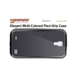 Promate AKTON-S4 Elegant Multi-colored Flexi-grip Case For Samsung Galaxy S4-BLACK Retail Box 1 Year Warranty