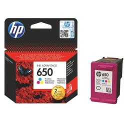 Hp 650 Tri-colour Ink Cartridge CZ102AE