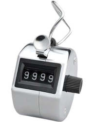 Hand Tally 4 Digit Counter