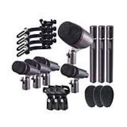 Takstar Drum Microphone Set In Case Shipping