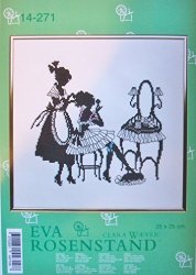 Eva Rosenstand Silhouette Girls 14-271 Clara Waever Cross Stitch Kit
