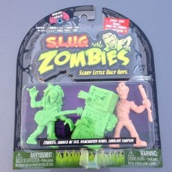 Jakks S.l.u.g. Slug Zombies Figures 3-PACK Series 4 Jamaica Me Sick Dismembered Dennis Sawblade Sampson