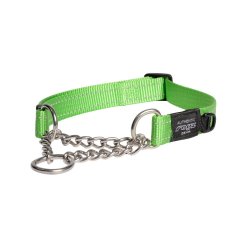 Rogz Utility Control Collar Chain - Small Lime
