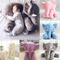 New Long Nose Elephant Doll Pillow Soft Plush Stuff Toys Lumbar Pillow Baby Gift