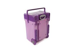 Cadii School Bag - Lilac Lid With Purple Body