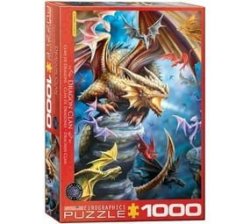 Dragon Clan 1000 Piece Puzzle Box Set