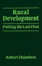 Rural Development: Putting The Last First World Development