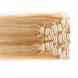 Briana Clip In Extensions Double Weft 100% Remy Human Hair 14"-20" Grade 7A Quality Full Head Thick Long Soft Silky Straight For Women Beauty