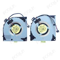 Fcqlr Cooling Fan Cpu + Gpu Fan Compatible For Gigabyte Aorus X5 X7 X9 Dt V7 V2 V6 DFS200005AA0T-FH37 DFS200005AA0T-FH38