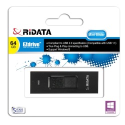 RIDATA 64GB Minislider USB