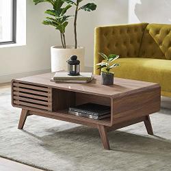 modern end table with storage