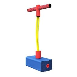 Wenjia Pogo Sticks Durable Foam Pogo Jumper Flashing Foam Pogo Stick Fun And Safe Comfortable And Convenient For Indoor And Outdoor Use Color : Blue+sound
