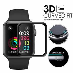 Apple Iwatch Screen Protector 44 42 40 38MM 2018 For Iwatch 44MM Tempered Glass Screen Protector 3D Full Coverage HD Anti-bubble Anti-scratch For Apple Iwatch Series 4 3 2 1 40MM Serial 4